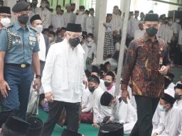 Kunjungi Ponpes Darul Ulum Jombang, Wapres Ma'ruf Amin Motivasi Santri