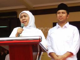 Gubernur Jatim Khofifah Indar Parawansa dan Wagub Emil Dardak (Foto: Dok. jatimnow.com)