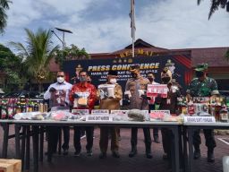 Operasi Pekat Semeru, 1,3 Kilogram Sabu Diamankan di Malang