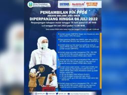 Pengambilan PIN PPDB SMA/SMK Negeri Diperpanjang hingga 4 Juli 2022