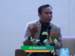 Ketua PP Pemuda Muhammadiyah Ali Muthohirin. (Foto: tangkapan layar YouTube Dialog Kepemudaan)
