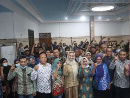 145 Pengurus Ranting Demokrat Surabaya menyatakan dukungan ke Lucy Kurniasari (Dok Demokrat Surabaya for jatimnow.com)