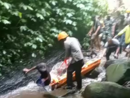 Wisatawan Terjatuh di Air Terjun Coban Centong Pasuruan Ditemukan Tewas