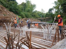 Mantap! Pembangunan Jembatan Ngadi, Kediri Lebih Cepat dari Rencana