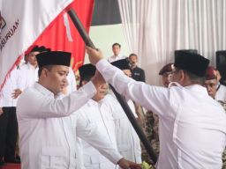 Lantik Pengurus Gerindra Pasuruan, Anwar Sadad Bawa Pesan Mendalam dari Prabowo