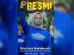 Beredar Poster Lucy Kurniasari Jadi Ketua Demokrat Surabaya Periode 2022-2027