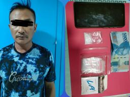 Terlibat Peredaran Narkoba, Tukang Rombeng di Surabaya Disergap saat Tidur Pulas
