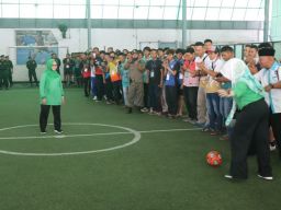 Dibuka Bupati Mundjidah, Puluhan Tim Futsal Meriahkan Turnamen GPK Cup Jombang