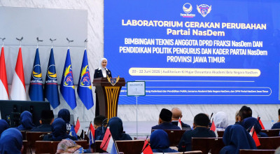 Laga di ABN: NasDem Jatim Siap Jadi Role Model Partai Modern dan Menang 2029 Laga di ABN: NasDem Jatim Siap Jadi Role Model Partai Modern dan Menang 2029