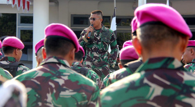 Sejumlah Event Surabaya Batal Digelar, Marinir Siagakan Pasukan Sejumlah Event Surabaya Batal Digelar, Marinir Siagakan Pasukan