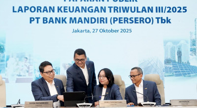 Kuartal III Kinclong! Bank Mandiri Makin Mantap Jadi Lokomotif Ekonomi Kuartal III Kinclong! Bank Mandiri Makin Mantap Jadi Lokomotif Ekonomi