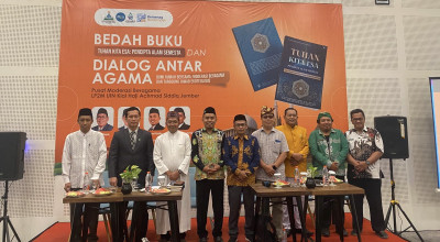 UIN Khas Jember Bedah Buku "Tuhan Kita Esa", Referensi Awal Selamatkan Alam UIN Khas Jember Bedah Buku "Tuhan Kita Esa", Referensi Awal Selamatkan Alam