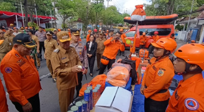 Waspada Bencana Hidrometeorologi, Pemkab Tulungagung Gelar Apel Kesiapsiagaan Waspada Bencana Hidrometeorologi, Pemkab Tulungagung Gelar Apel Kesiapsiagaan