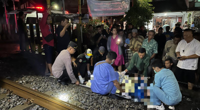 Hendak Menyeberang Perlintasan, Remaja di Tulungagung Tertabrak Kereta Api Hendak Menyeberang Perlintasan, Remaja di Tulungagung Tertabrak Kereta Api