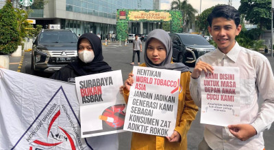 World Tobacco Asia 2025 di Surabaya Tetap Jalan, Ancam Indonesia Emas World Tobacco Asia 2025 di Surabaya Tetap Jalan, Ancam Indonesia Emas