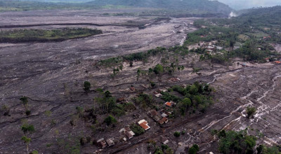 Foto: Dampak Erupsi Gunung Semeru
