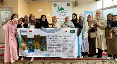 FEB UNAIR Edukasi Pekerja Indonesia di Jepang tentang Keuangan Syariah