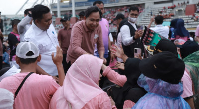 14.000 ASN Olahraga Sore di JSG, Bupati Gus Fawait: Jadikan Pusat Pertumbuhan Ekonomi