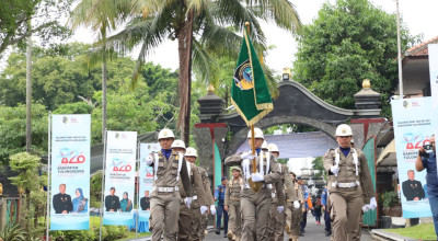 Sambut Peringatan Hari Jadi, Pataka Pemkab Tulungagung Dikirab