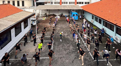 Hotel Santika Pandegiling Surabaya Ajak Pasien Rehabilitasi BNN Hidup Sehat