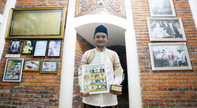 Ra Ibong Raih Penghargaan FJN, Dorong Kader NU Melek Teknologi