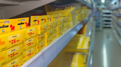 Kabar Gembira, Warung Bisa Kulakan Pulsa Murah di Indogrosir
