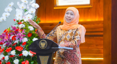 Ekspor Jatim Januari–Oktober Naik 16,64%, Khofifah: Bukti Produk Kita Diakui Pasar Global