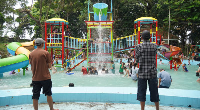 Wisata Ubalan Kediri Langsung Diserbu Pengunjung di Hari Pertama Buka