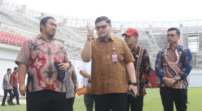 Atap Stadion Gelora Daha Jayati Dipasang Tahun Depan, Total Anggaran Rp60 M