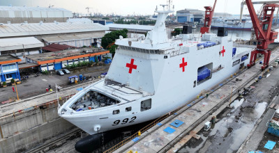 Kapal PT PAL Jadi Tulang Punggung Bantuan Bencana TNI AL di Sumatera