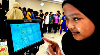 Riset Bocah SD Sidoarjo, Air Hujan dan Gelas Kertas Ternyata Berisi Plastik