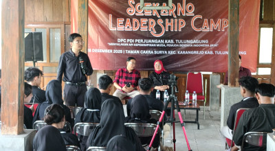 Puluhan Pemuda di Tulungagung Ikuti Soekarno Leadership Camp