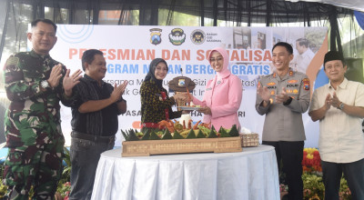 Mbak Vinanda Resmikan SPPG Semampir 1, Perkuat Pemenuhan Gizi Anak dan 3B Kediri