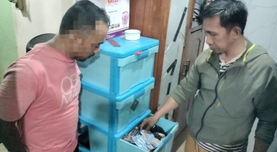 Mencuri di Toko Sembako, Residivis Diringkus Polsek Gresik Kota