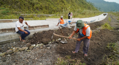 Mas Dhito Instruksikan Pembangunan Jalan Menuju Kawah Gunung Kelud Dilanjutkan