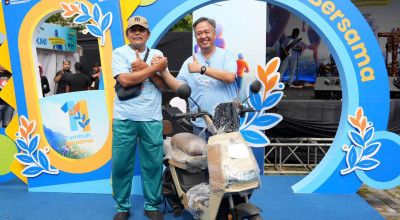 HUT ke-11, Bank Mandiri Taspen Sapa Pensiunan Surabaya