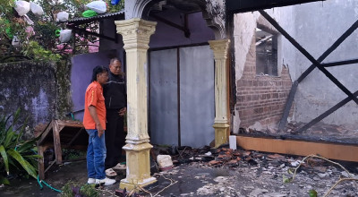 Pria di Tulungagung Bakar Rumah Pacarnya Diduga karena Cemburu