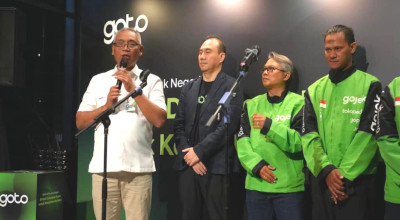GoTo Gandeng BPJS Ketenagakerjaan Lindungi Driver Gojek Berprestasi