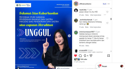 Akun Medsos Unitomo Diserbu Warganet, Dosen dan Ormas Jadi Sorotan