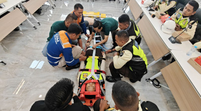 Pelindo Terminal Petikemas Latih Pekerja BLS di Terminal Surabaya