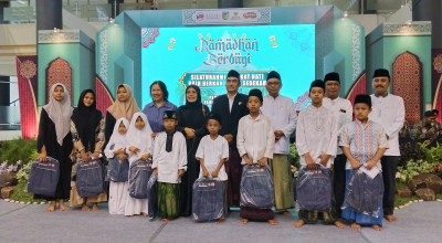 Hari Jadi ke-1222, Pemkab Kediri Gelar Ramadan Berbagi Bersama 1.222 Anak Yatim