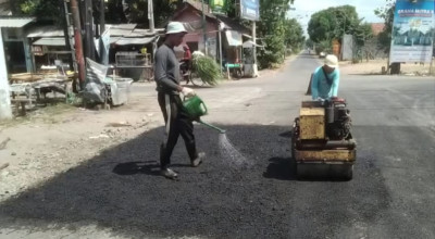 Dua Ruas Jalan Rusak di Tulungagung Dapat Perbaikan Dari Program IJD