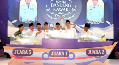 Bandeng Seberat 19 Kilogram Catat Rekor Baru di Kontes Bandeng Kawak 2026