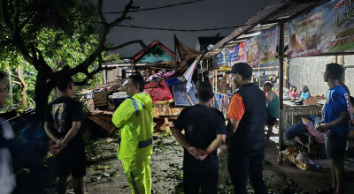 BPBD Kota Kediri Tuntaskan Penanganan Dampak Hujan Angin di 18 Titik