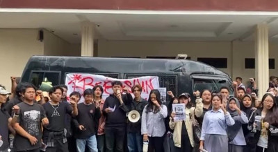 Teror Air Keras Andrie Yunus, GMNI Jember Desak Polri Usut Aktor Intelektual