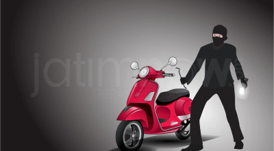 Kepergok Nyuri Sepeda Motor, Pria Surabaya Nekat Melompati Truk Trailer yang Melintas