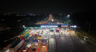 Puncak Arus Balik, Tol Sumo Dilintasi 46 Ribu Kendaraan Sehari