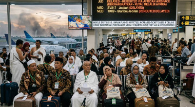 Saat Langit Timur Tengah Memanas, Jemaah Umrah Indonesia Kena Getahnya