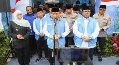 Safari Ramadan Bersama KSPSI, Khofifah Ingatkan Pengusaha Bayar THR Tepat Waktu