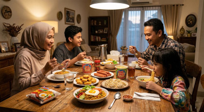 Pola Makan Instan Ancam Kesehatan Keluarga